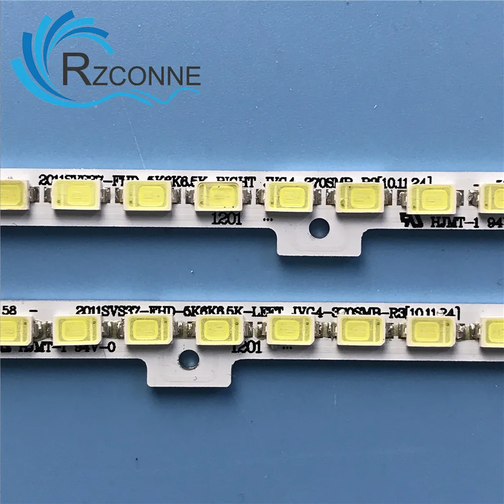  LED Backlight strip 58 lamp For 2011SVS37-FHD-5K6K5.5K-RIGHT LEFT LD370CGB-C2 LTJ320HN01-J UE32D550