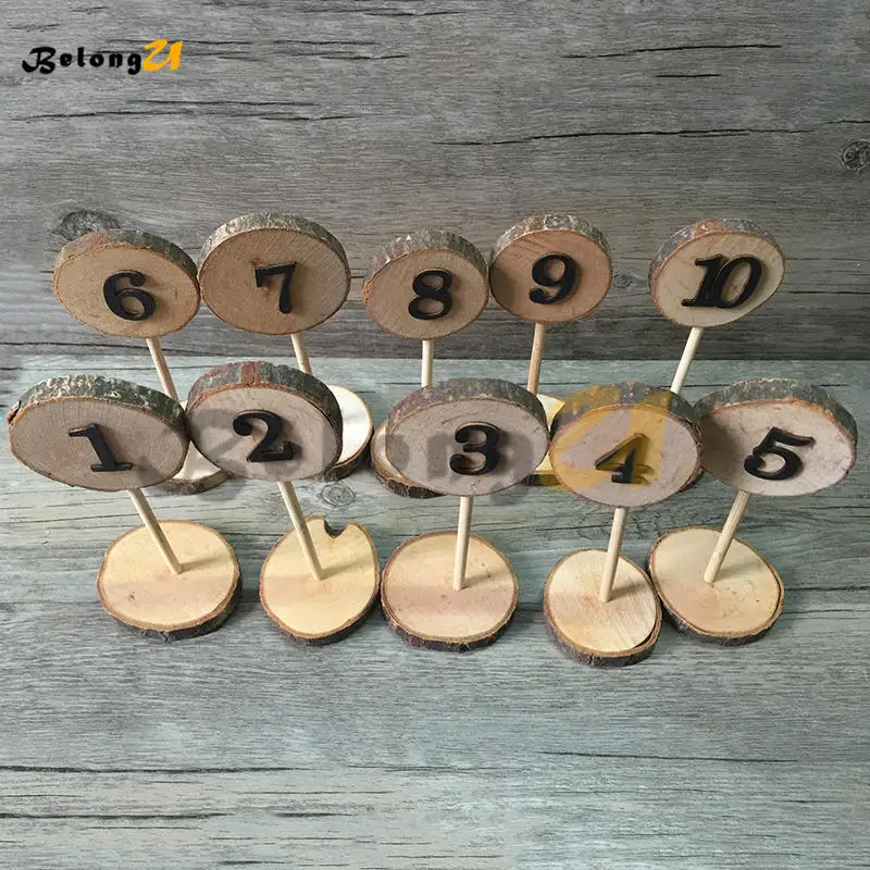 Table Numbers Wedding Decoration MUW-125-06