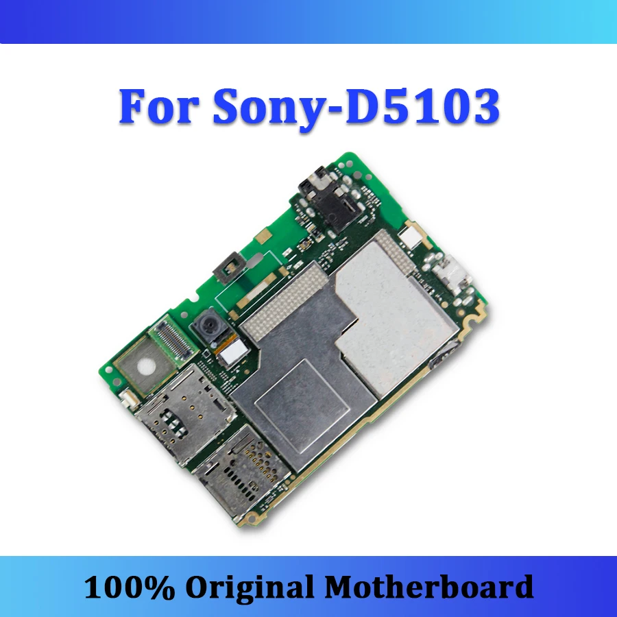 

D5103 mother board for Sony Xperia T3 D5103 motherboard unlocked with chips mainboard tested well D5103 Android OS logic board