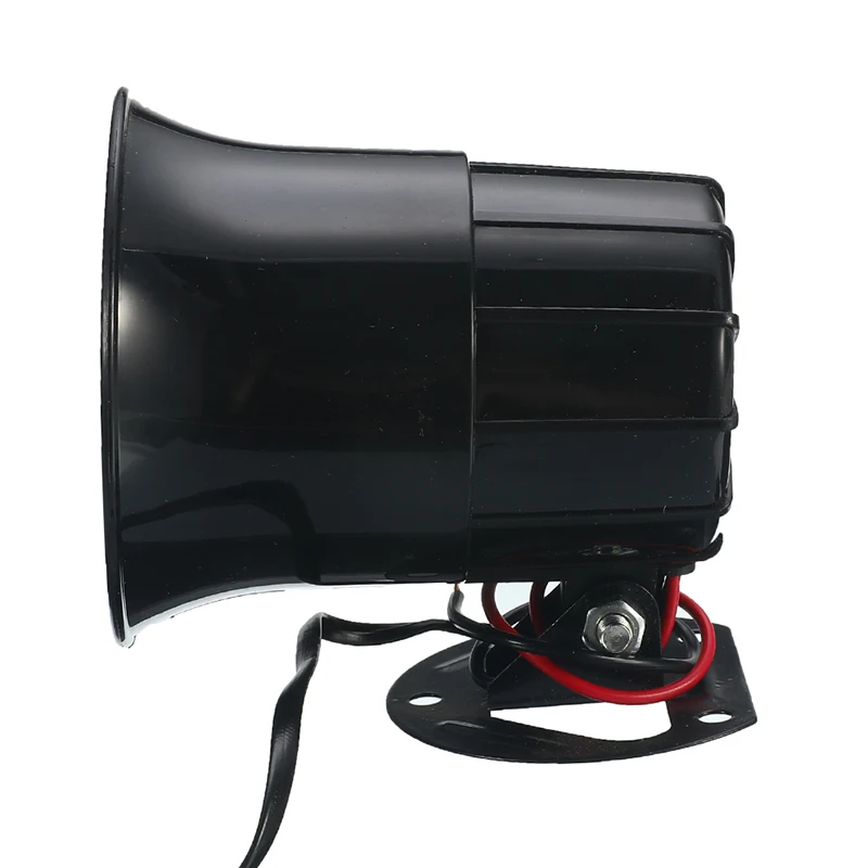 30 W 12 V 3 لهجة الصوت بصوت عال سيارة دراجة نارية جهاز إنذار للتحذير الشرطة النار بوق الإنذار نظام سماعة مخاطبة الجمهور
