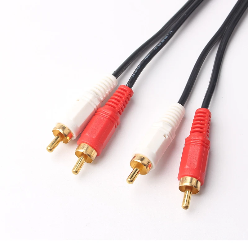 Кабель ult best 2RCA папа 2 RCA аудио стерео AUX AV видео конвертер шнур для Android ТВ