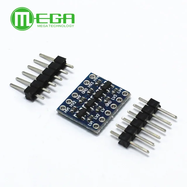 

100PCS IIC I2C Logic Level Converter Bi-Directional Module 5V to 3.3V