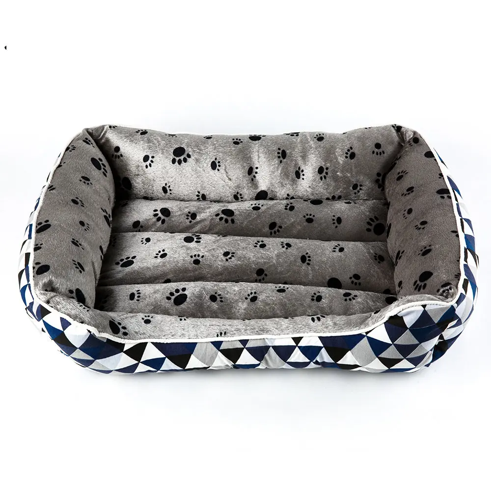 Blue Plaid 2 Лежанка для домашних животных, для маленьких, средних и больших собак, товары для щенков, питомников, диванов, котов, домашних кроватей, одеяло для кошек, скамейка для домашних животных, чихуахуа, COO023 - Цвет: Blue Plaid 2