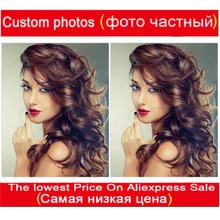 DIY фото на заказ 5D алмазная живопись, алмазная Вышивка крестиком, полный квадратный индивидуальный заказ фото