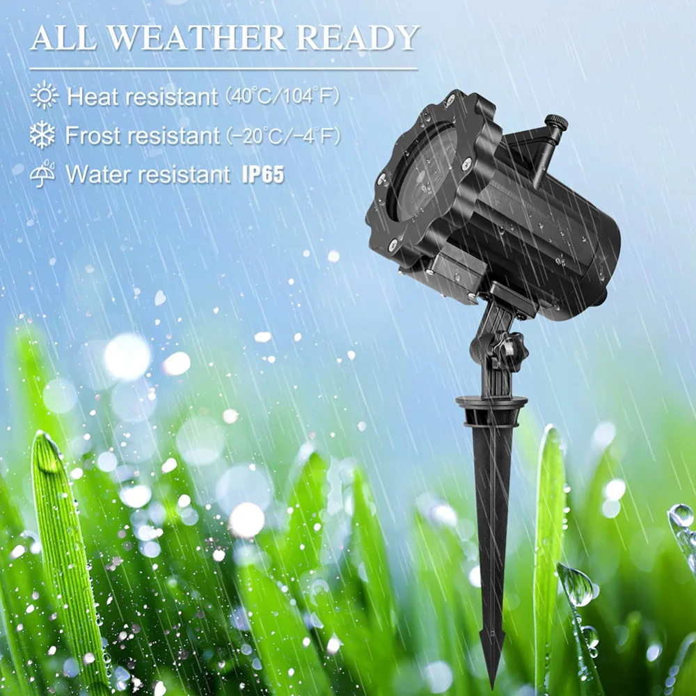 

Sunbox Animation Projection Light Wireless Remote Control Film Effect Christmas Halloween Party New Year New