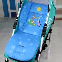 Удобная детская коляска подушка для сиденья детская тележка подушка для сиденья толстое хлопковое сиденье для детей 0-36 месяцев FCI