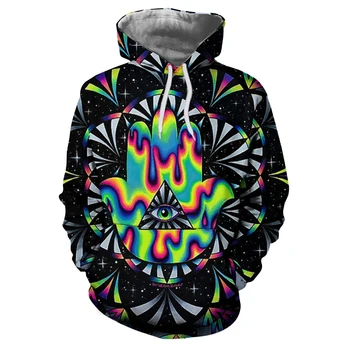 

Trippy hamsa By Brizbazaar Art 3D Hoodies Men Hoodie Autumn Sweatshirt Unisex Pullovers Novelty Jackets Male Tracksuit Brand