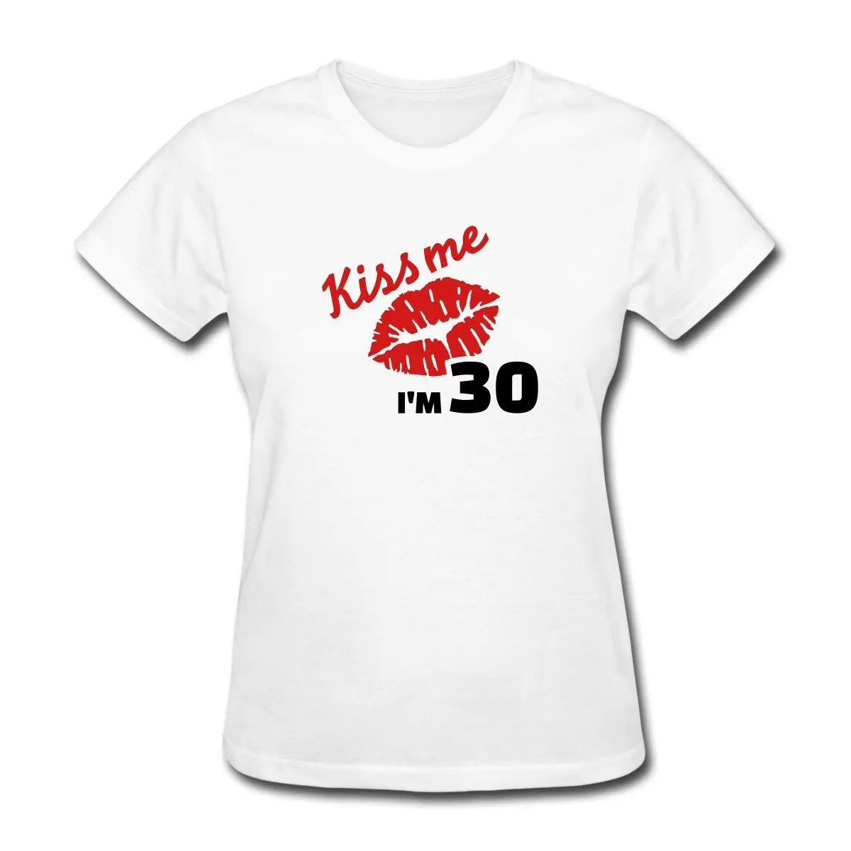 Gildan Birthday Kiss Me I M 30 Women S T Shirt Design T Shirt
