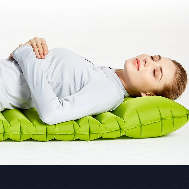  VILEAD Portable Air Mattress Ultralight Inflatable Cushion Sleeping Pad for Camping Hiking Backpack