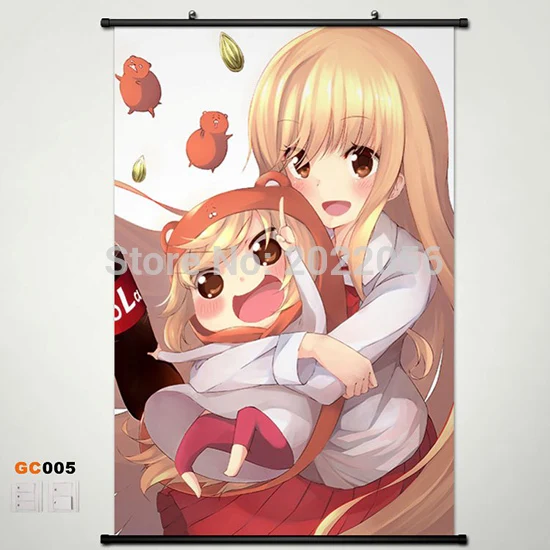 Аниме Манга Himouto! Настенная картина с прокруткой Умару-Чан 60x90 см обои 003 | Дом и сад