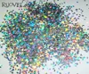50Gram Laser Holographic Silver 2MM Chunky Rhombus Nail Glitter Diamond-Shape Sequin Paillette Spangle for DIY Manicure Art Deco 4