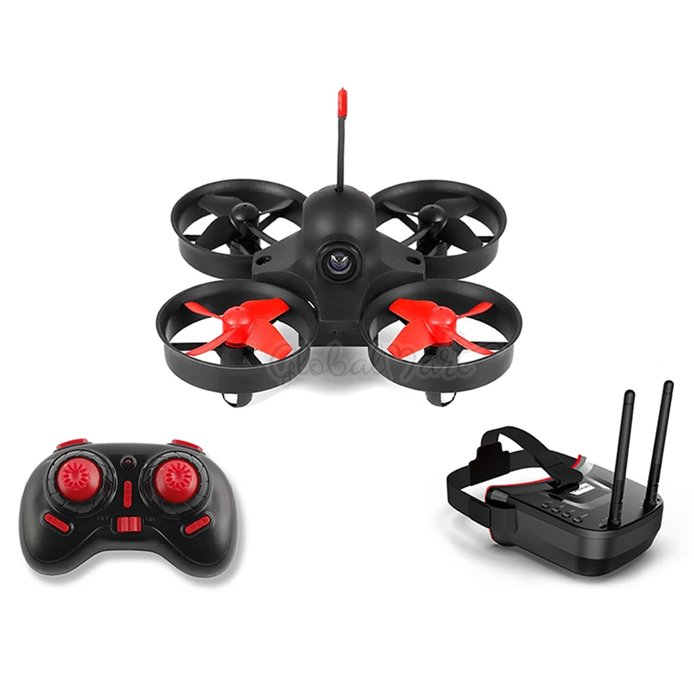 

Micro FPV RC Racing Quadcopter Toys With 5.8G 25mW 40CH 800TVL Camera and 3 inch FPV Goggles VR Headset built 1200mah battery