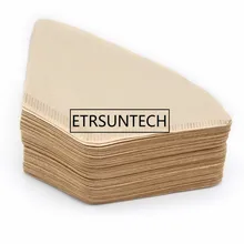 Деревянный бумажный фильтр для кофе, переливающийся вручную кофе эспрессо пакеты фильтров мешок ситечко для заварки чая