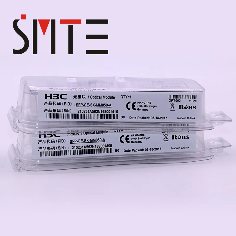 H3C оригинальный SFP-GE-SX-MM850-A 850nm 0.55 км LC Оптический SFP