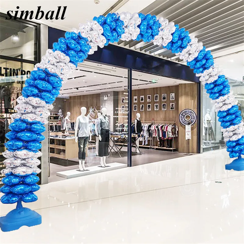 

64pcs/lot 18inch Helium Balloons Clover Wedding Aluminum Foil Balloons Inflatable Happy Birthday Balloon Event Party Decoration