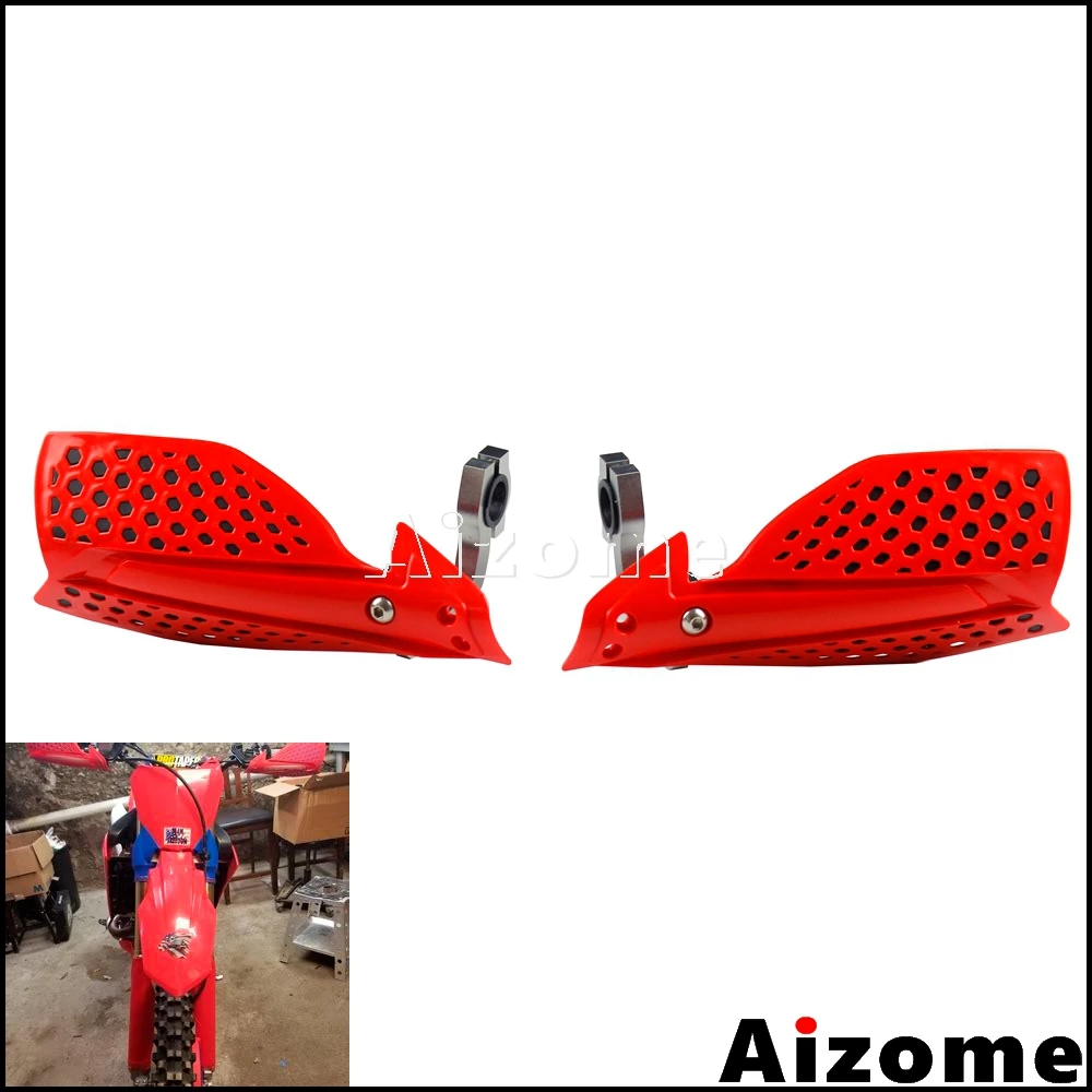 Байк мотокросс X-Ultimate рукавицы 7/" Руль эндуро красный Handguard для Honda XR CRF 1-1/8" бар Защита рук
