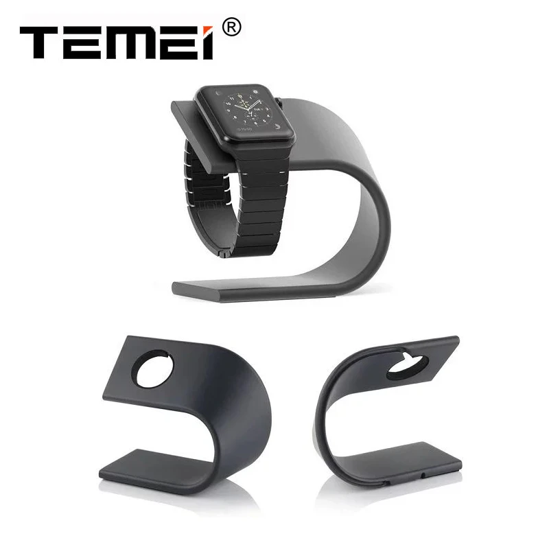 bilder für Luxus hochwertigen u typ metall halterung display dock ladestation halter für apple watch bilder für Luxus hochwertigen u typ metall halterung display dock ladestation halter für apple watch