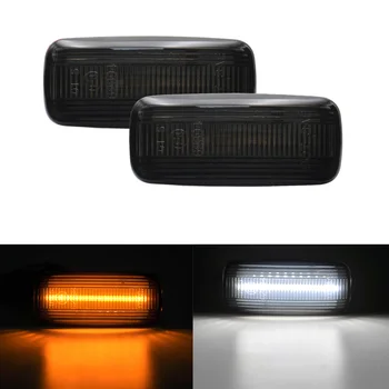 

Smoke LED Side Marker Lamp Light For 06-10 Jeep Commander 07-17 Compass Patriot