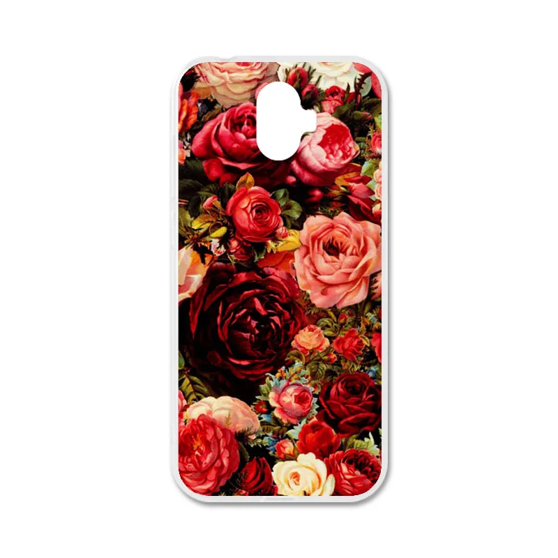 Чехол для телефона для Ulefone S7, силиконовый чехол с цветочным рисунком, чехол для Ulefone S7 Pro, 5,0 дюймов, чехлы из ТПУ с розовым рисунком - Цвет: C046