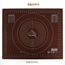 Силиконовые бытовой силиконовые коврики Кондитерская доска торт выбивает Скалка с ручкой тестораскатка Панели Teigroller выпечки инструмент 50D2010