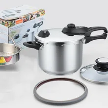 Скороварки кухонной утвари inox#304 высокого качества из нержавеющей стали со горшок с 1 больше крышку кастрюли