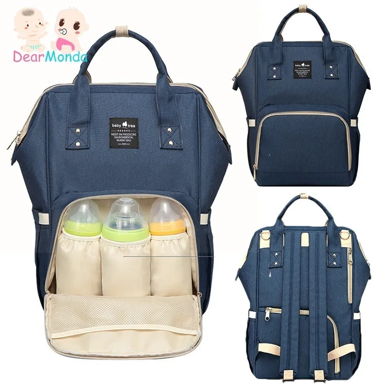 DEARMONDA, многофункциональная сумка для подгузников большой емкости, сумка для подгузников для ухода за ребенком, сумка для подгузников для мамы, рюкзак для путешествий, сумка для детской коляски