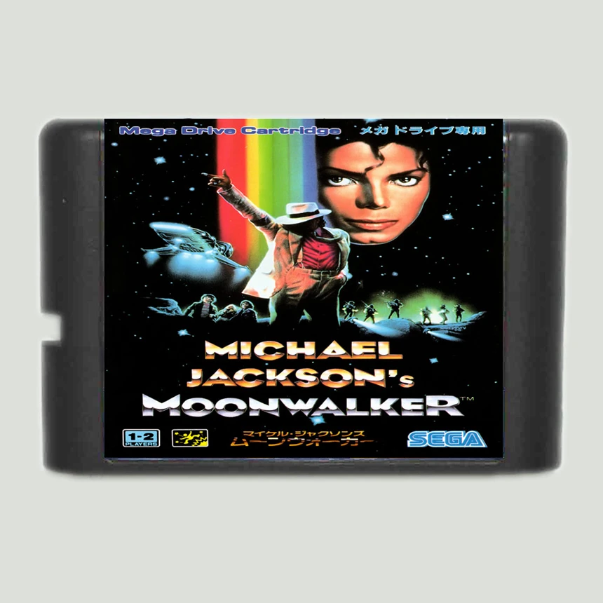 16 бит игровая карта Майкла Джексона Moonwalker для sega Mega Drive и sega Genesis