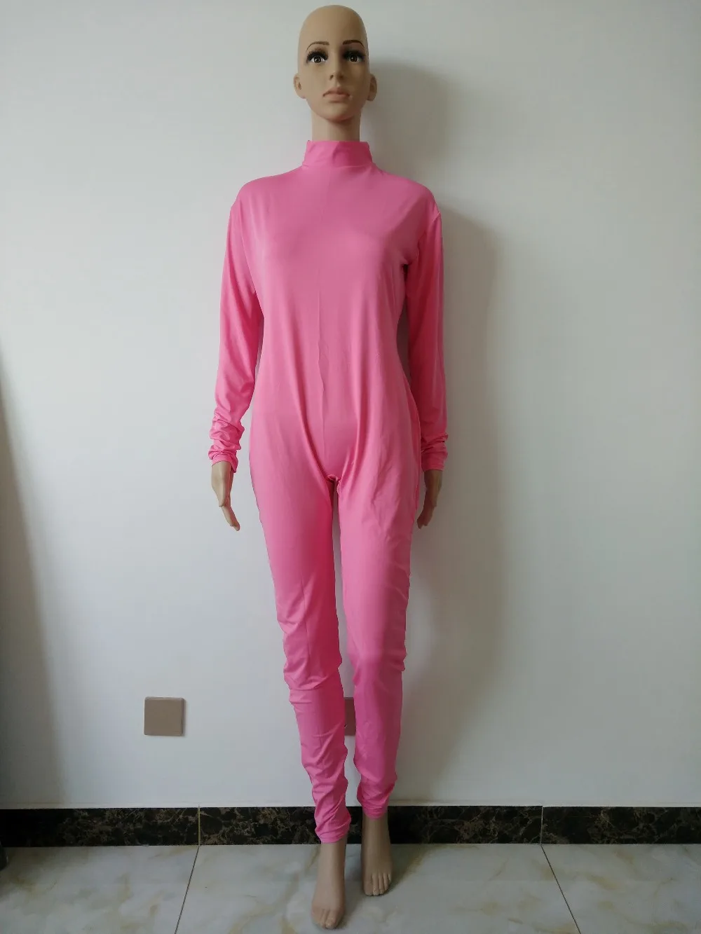 pink unitard jumpsuit