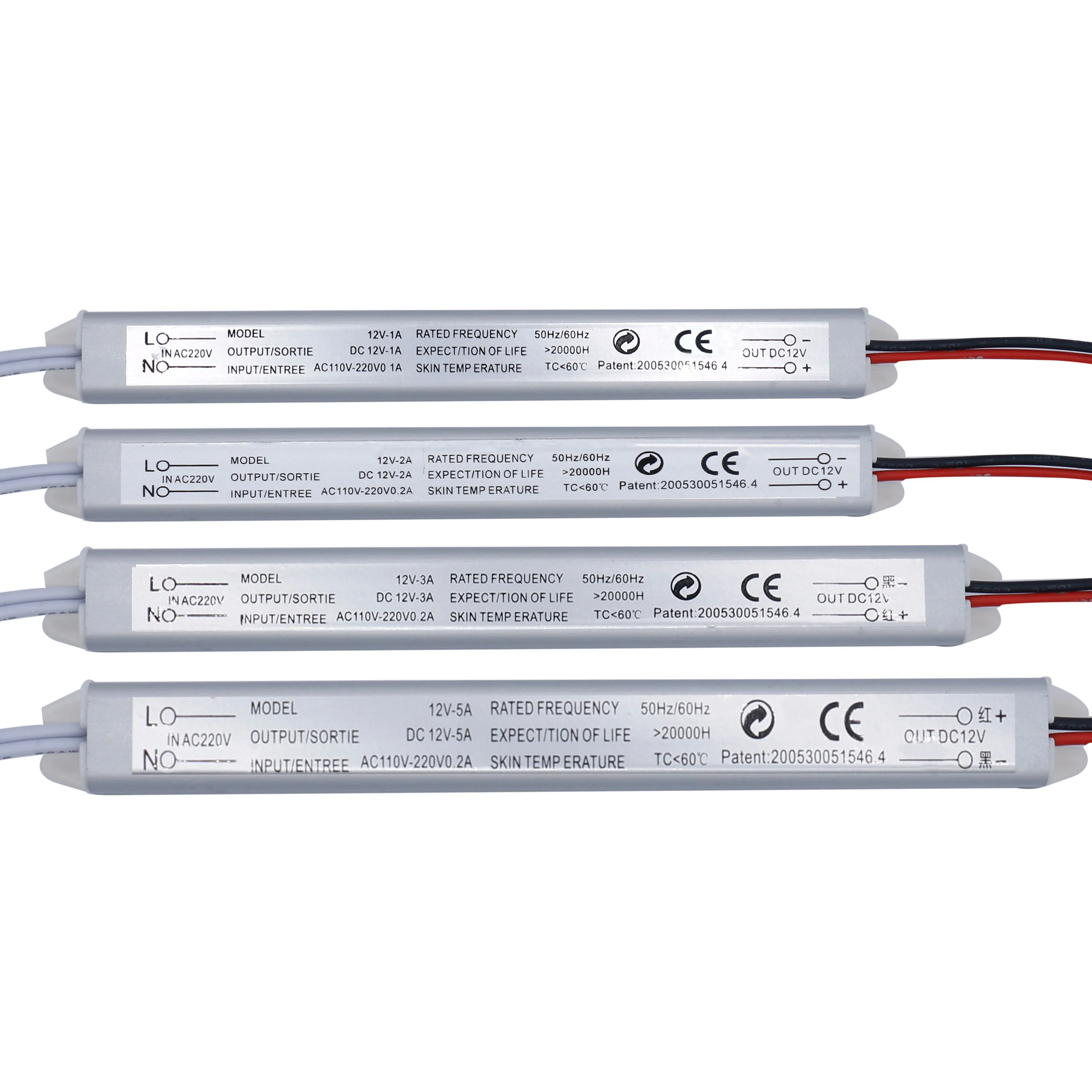 

LED Driver 12V Power Supply 220v to 12V Switching LED Driver Lighting Transformer 12V 2A 1A 3A 5A 220V 24W 36W 60W For LED Light