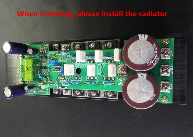 300 Ватт подойдет как для повседневной носки, так IRFP260 трубка силовых линий+ MJE15034 15035 Hi-Fi аудиоустройство собранная Плата усилителя