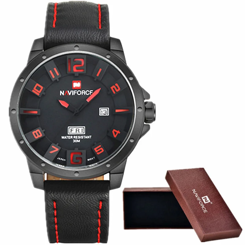 

Luxury Brand Men watch Sport Watches Men Quartz Hour Date Clock Male Leather Strap fashion Military WristWatch Relogio Masculino