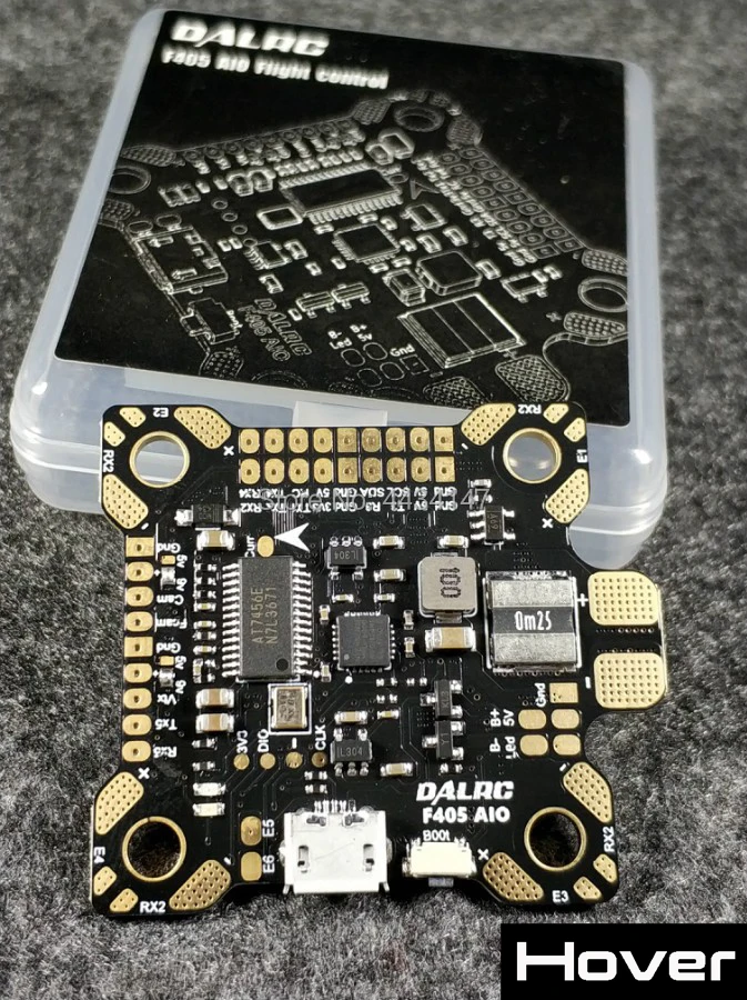 Управление полетом DALRC F405 AIO Полетный контроллер высокого качества MCU STM32 F405RGT6 MPU6000