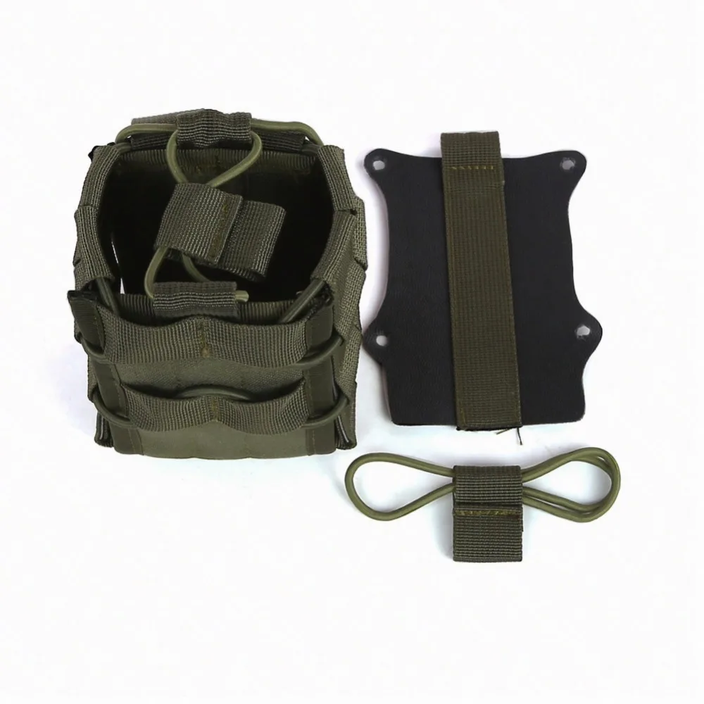 Тактическая Сумка MOLLE двухслойная сумка Mag M4/M16 для журналов страйкбол военный