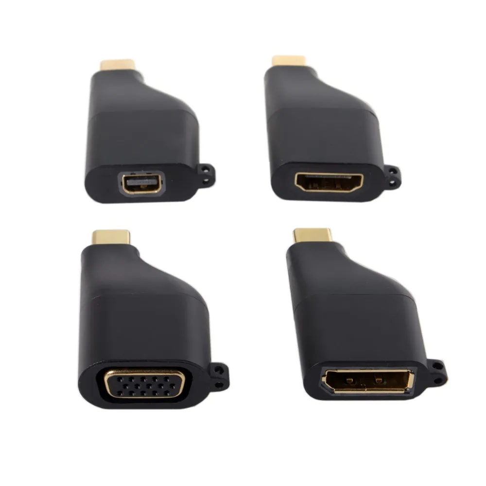 Usb C Type C Mini Dp Displayport Hdmi Converter Adapter 4k 2k Chain For Mac Book Surface Pro 4 Google Chrome Book Pixel Surface Computer Cables Connectors Aliexpress