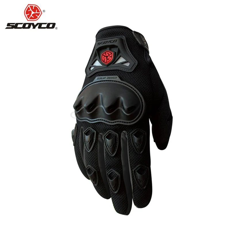 Scoyco MC29 мотоциклетные перчатки с полным пальцем летние перчатки для мотокросса по бездорожью Luvas Moto Racing Riding Защитное снаряжение Guantes Motocicleta