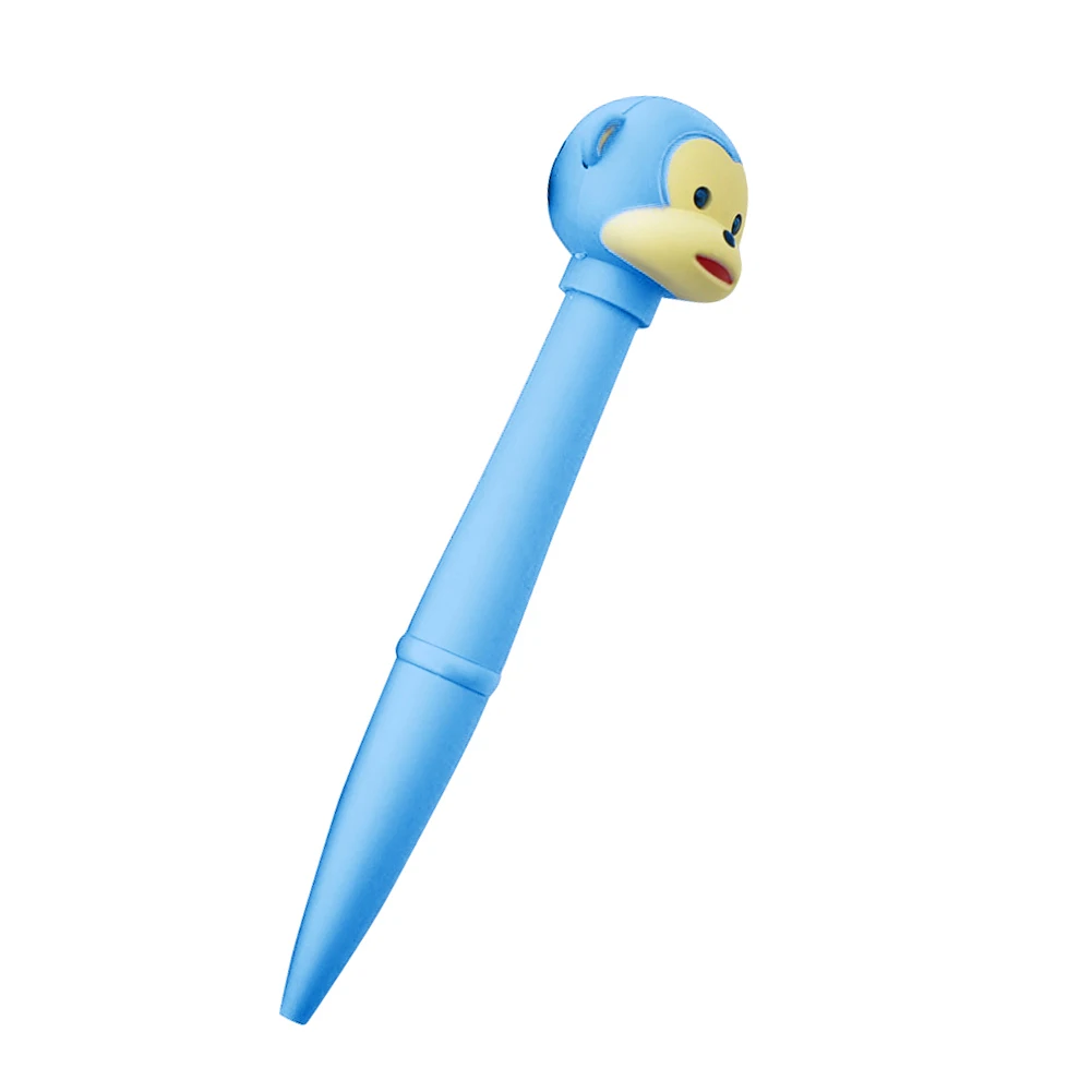2018 Creative Monkey Owl Electronic Flashlight Pen Lights Stationery Office Kids Gift