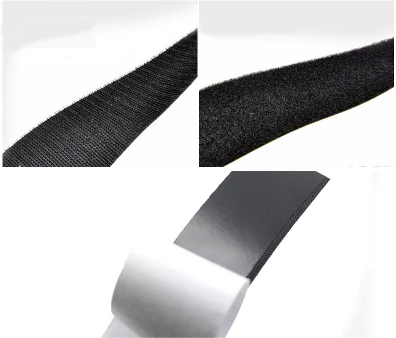 Double-sided Self Adhesive Fastener Tape Hook and Loop Strong Self Adhesive Fastener Tape Designer stickingTape Magic Tape