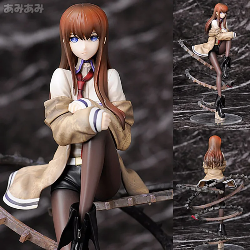 

Steins Gate Action Figures,24CM Figure Collectible Toys,Action Figure Collectible Brinquedos Kids Model Toys Gift