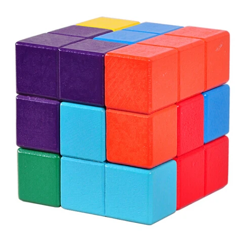 rompecabezas en 3d cubo