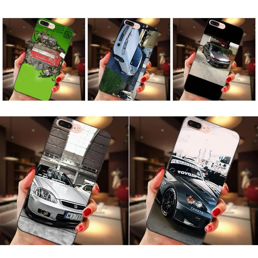 

Soft Printing For Apple iPhone 4 4S 5 5S SE 6 6S 7 8 Plus X XS Max XR New Colors Dohc Jdm Honda Vtec Inspired