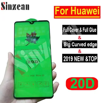 

50pcs For Huawei Y9 Prime 2019/P Smart 2019/Honor 20 Pro/V20/V30 Pro/Honor 10 lite/NOVA 5T/NOVA 6 20D Full Cover Tempered Glass
