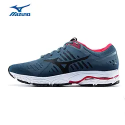 MIZUNO Women волна потока (W) буфер кроссовки дышащая Спортивная обувь подушке кроссовки J1GD181909 XWR095