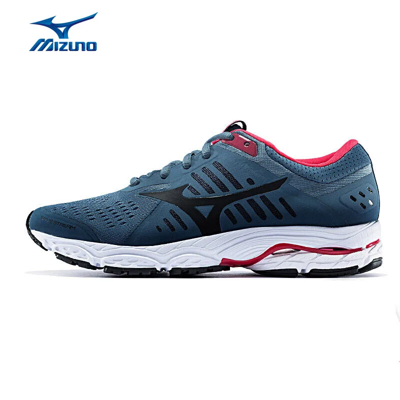 MIZUNO Women волна потока (W) буфер кроссовки дышащая Спортивная обувь подушке J1GD181909
