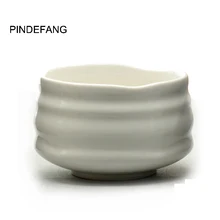 550 мл чистый белый ручной работы японская маття чаша японская церемония чаван чашка Ретро традиционный чай церемония чаша венчик подарочный набор