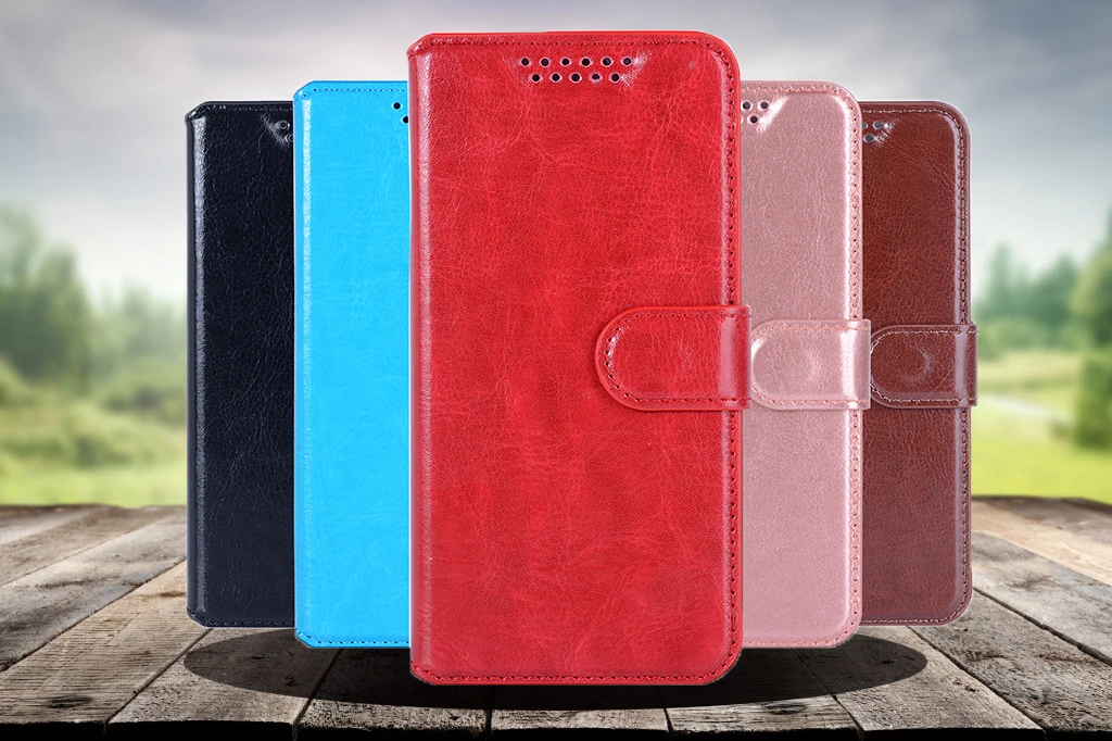 Чехол с откидной крышкой для Highscreen Boost 3 SE Pro роскошный чехол из искусственной кожи