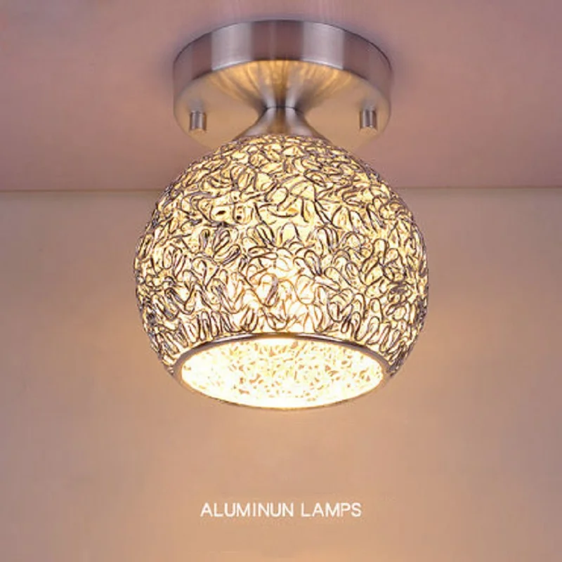 

Indoor 3W LED Single Head Ceiling Lights Creative Simple Aluminum Luminary Porch Hallway Corridor Aisle Balcony Household Light