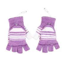 Очень рекомендуется красивые дешевые 5 в USB питание с подогревом зимняя грелка для рук перчатки моющиеся luvas femininas para o inverno