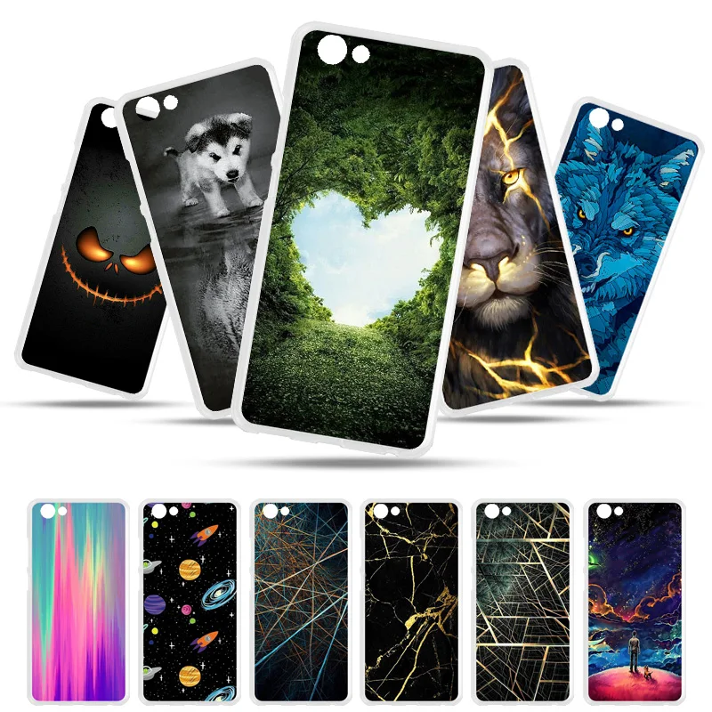 

Bolomboy Painted Case For Vivo Y71 Case Silicone Soft TPU Cases For Vivo Y71 Vivo Y 71 Cover Wildflowers Animal Bags 6.0 inch