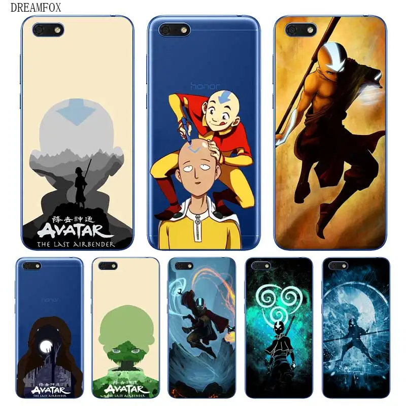 

N256 Avatar Aang Soft TPU Silicone Case Cover For Huawei Honor 8C 8X 9 10 20i V10 V20 Note10 Max Lite Magic2