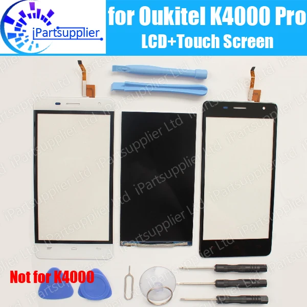 Pаспродажа Oukitel K4000 Pro ЖК дисплей + сенсорный экран 100% оригинал протестированный ЖК + дигитайзер стеклянная панель Замена для Oukitel K4000 Pro